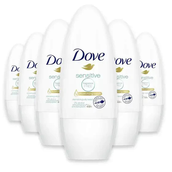 Dove Invisible Dry Roll-On Anti-Perspirant Deodorant Moisturising Cream