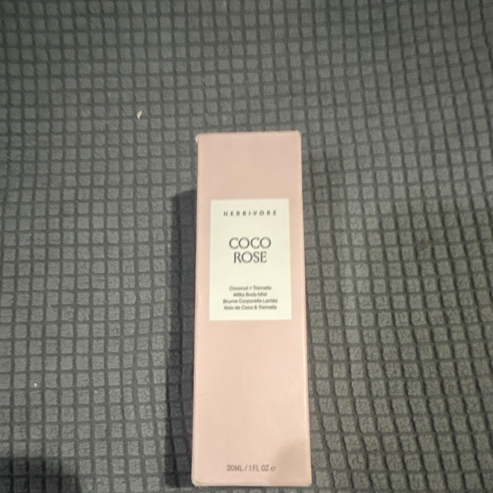 Herbivore Coco Rose Body Mist Spray Rejuvenating Travel Size 1 fl oz