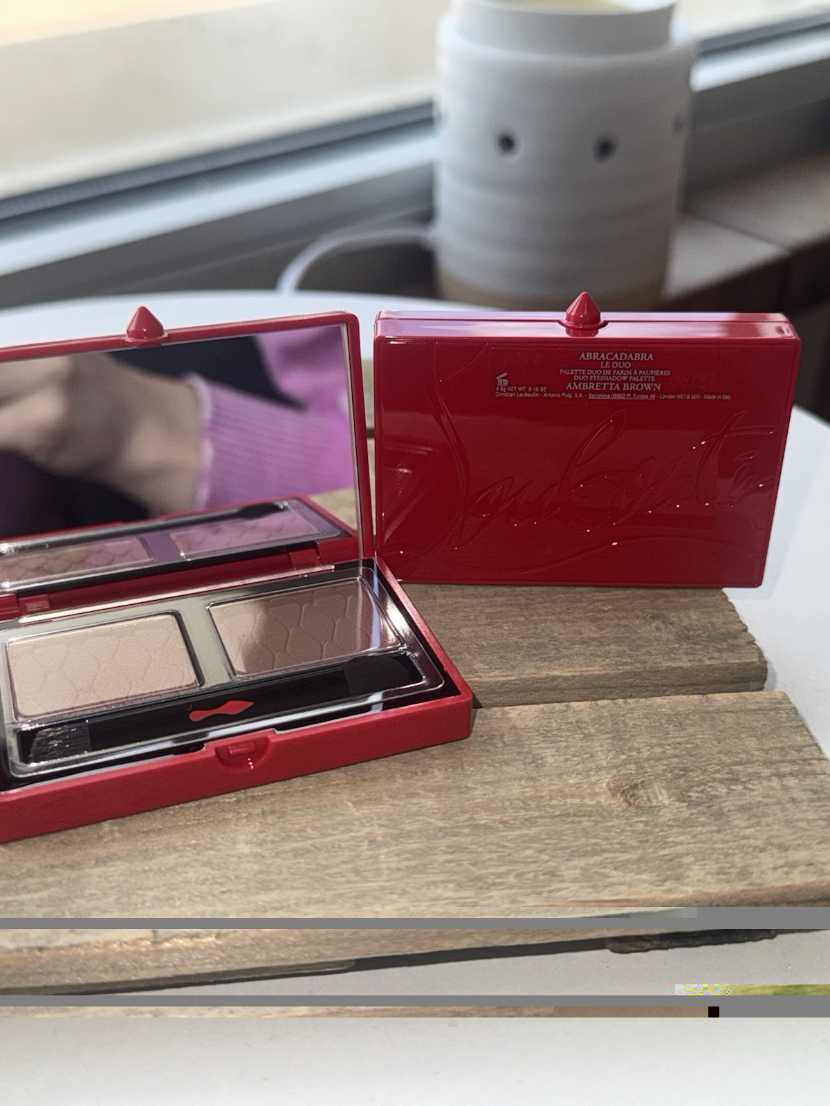 Christian Louboutin Abracadabra Duo Eyeshadow Palette NEW IN BOX!! AUTHENTIC!!