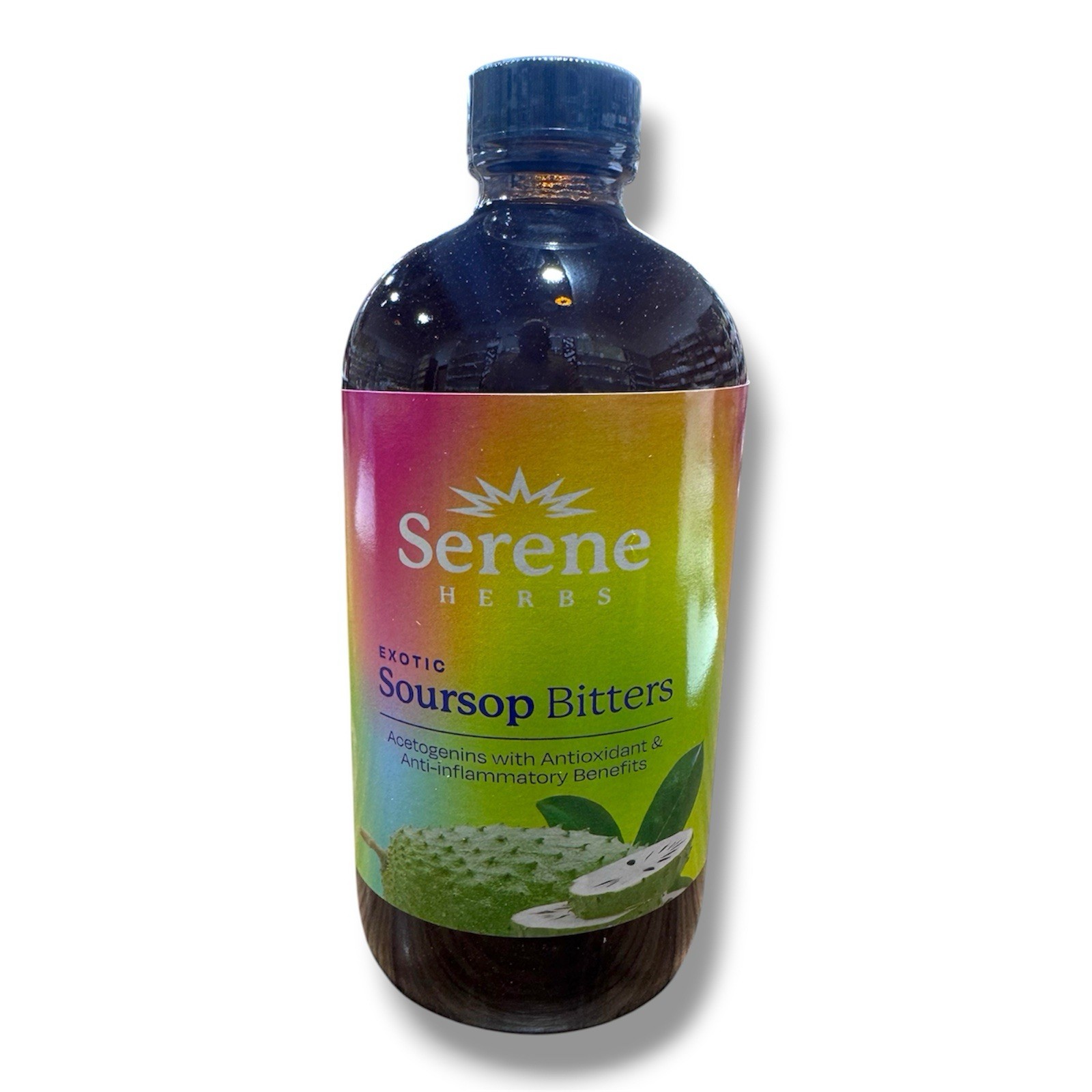 Soursop Detox Bitters 16oz Glass Bottle Free Shipping