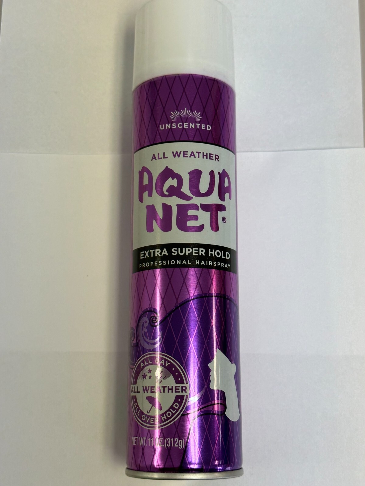 Aqua Net All Weather Professional Hairspray, Extra Super Hold, Unscented, 11 Oz