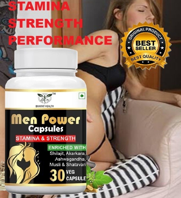 1 Pack Pure Ayurvedic Capsules For Men Increase Sperm Count & Quality 30 Capsule
