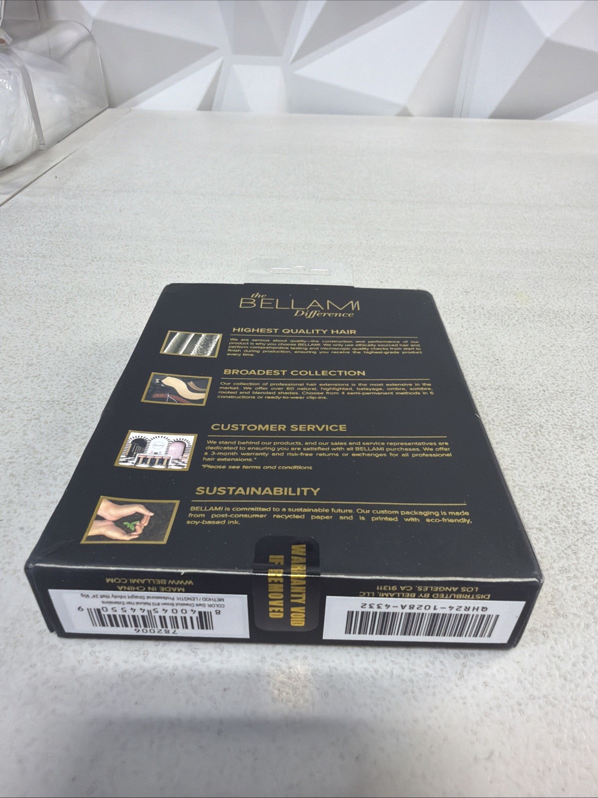 BELLAMI INFINITY WEFT Color Dark Chestnut Brown#10 24in-90g