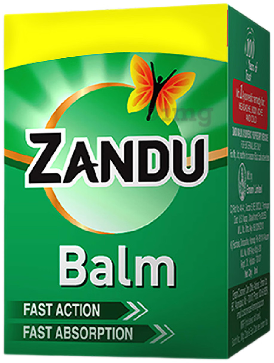 Zandu Balm | Effective relief from Headache, Body Pain, Sprain and Cold | No. 1