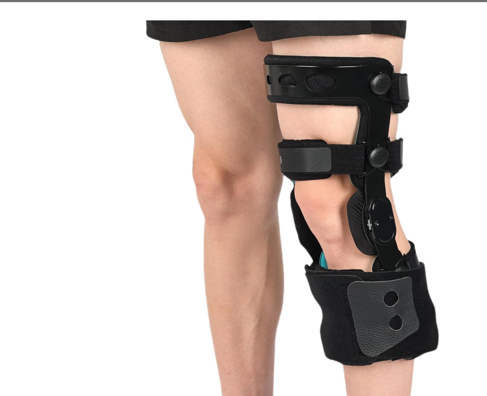 Orthomen Functional Knee Brace for ACL/MCL/PCL/Meniscus/Ligament/Sports Injuries