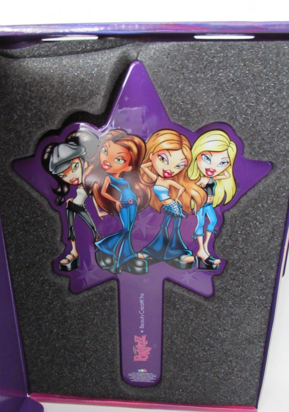 Beauty Creations x Bratz Girls Night Out Lookin Good Hand Held Mirror New Purple
