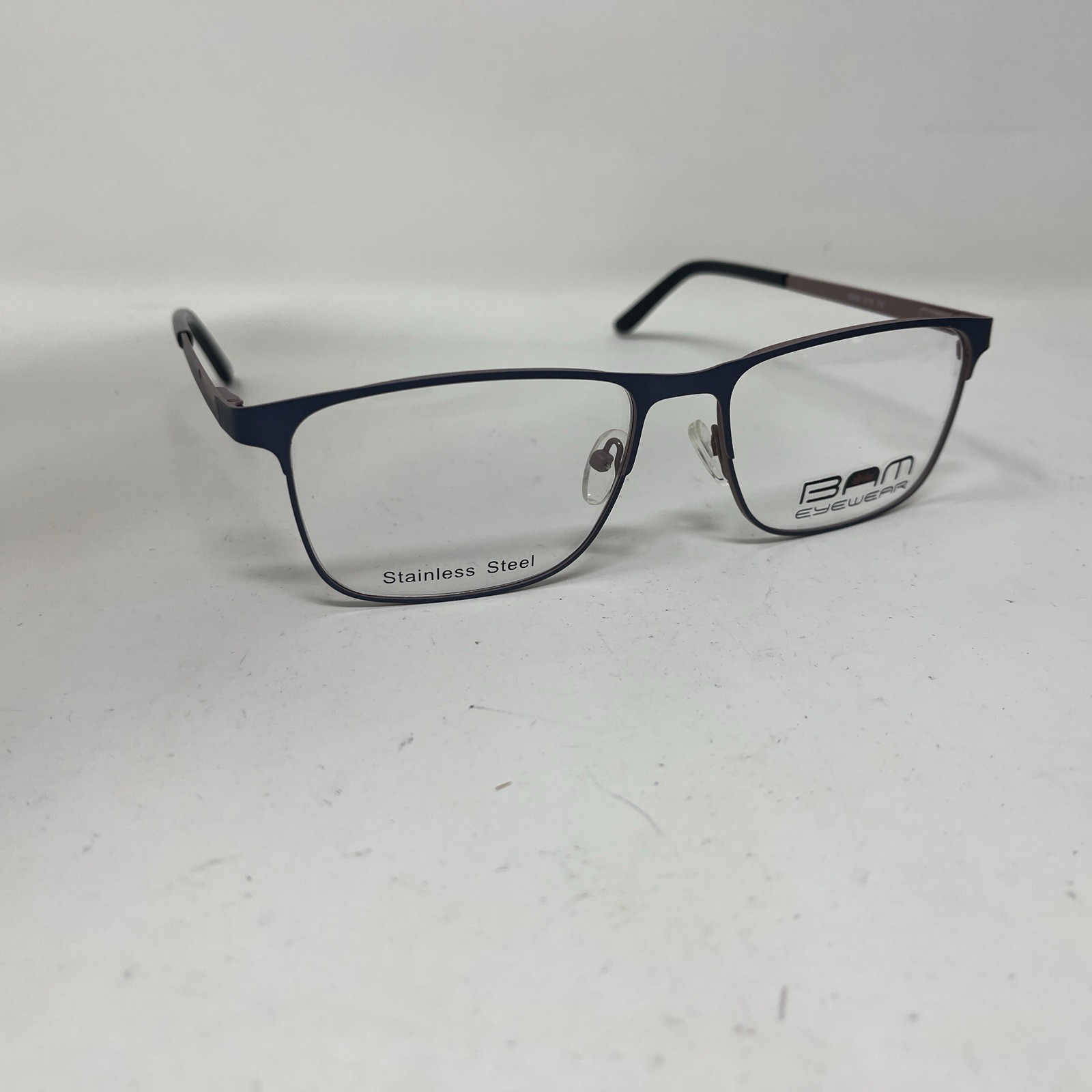 BAM EYEWEAR 519 Blue 58-17-150 Flex Hinge Eyeglasses MY48