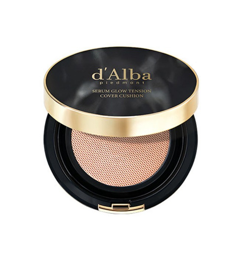 Dalba Serum Glow Tension Cover Cushion NO 23 Medium Beige 17g + Refill 17g Set