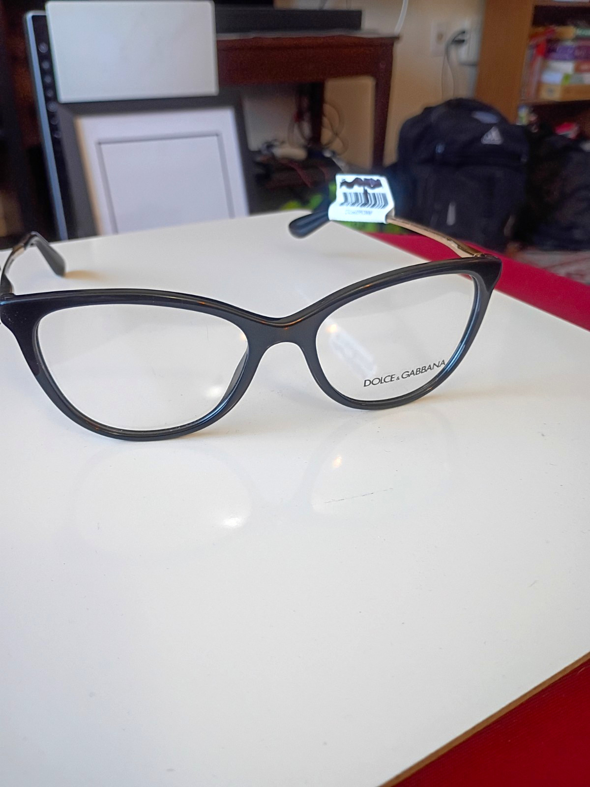 Dolce & Gabbana Women’s Cat Eye Black Plastic/Metal Full Rim Frames DG3260