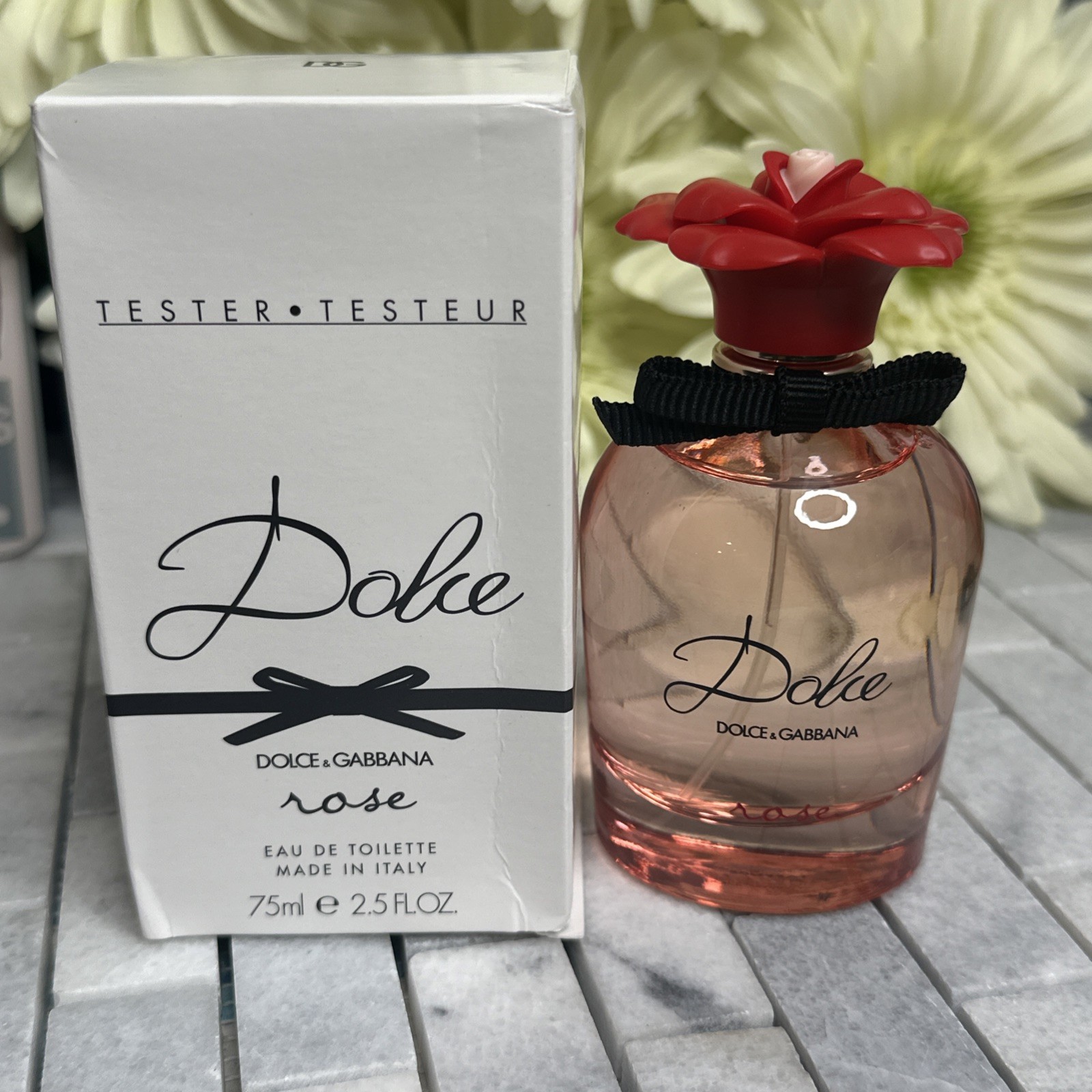 Dolce & Gabbana Dolce Rose EDT, 2.5oz/75ml BRAND NEW IN TESTER BOX /Authentic