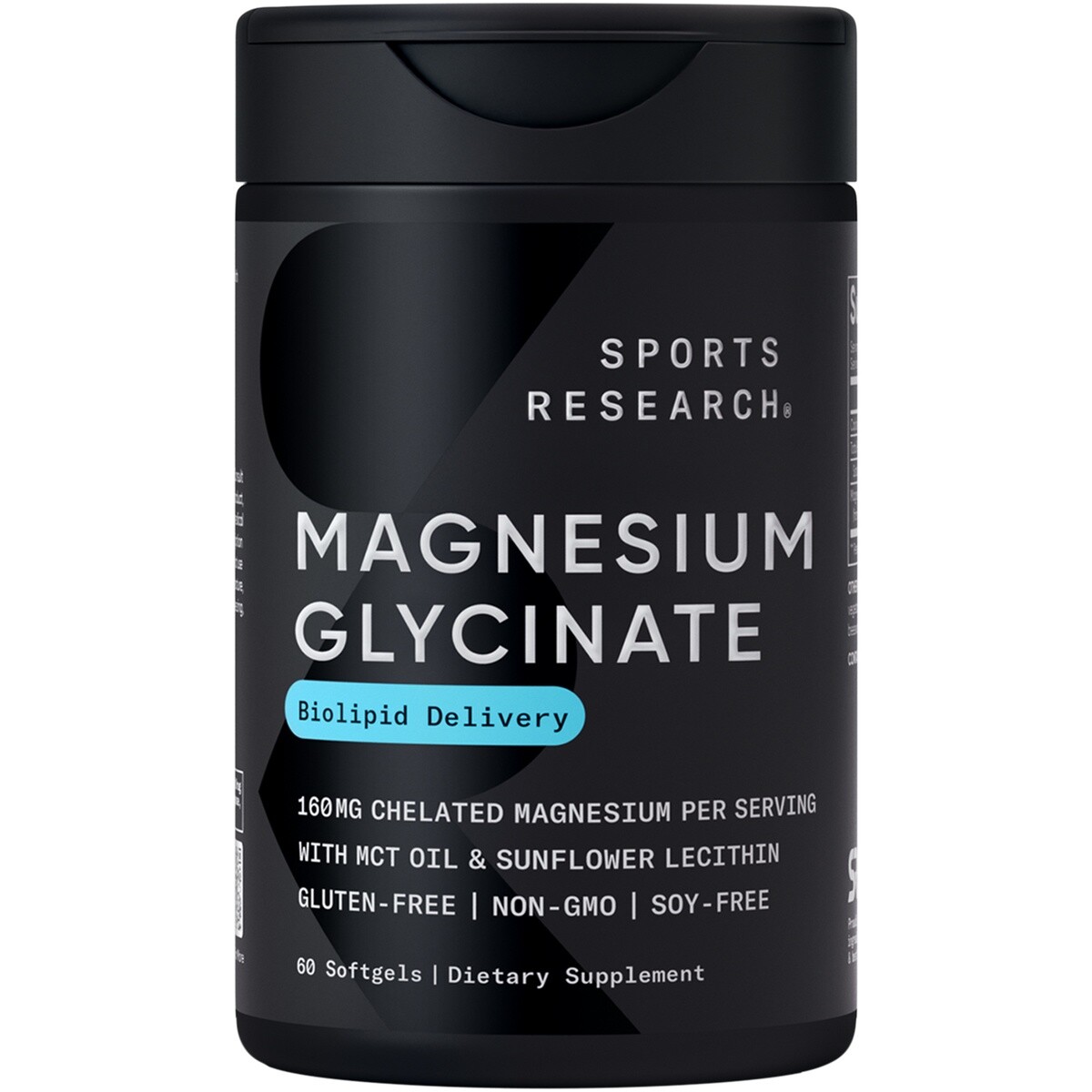 Magnesium Glycinate 160mg (60 softgels)