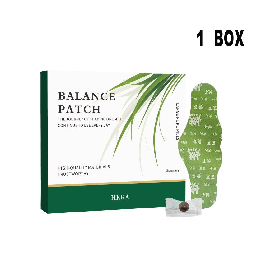 Japanese Herbal Patch Balance Patch Belly Patch 5-10Pactches Easy Topical Use US