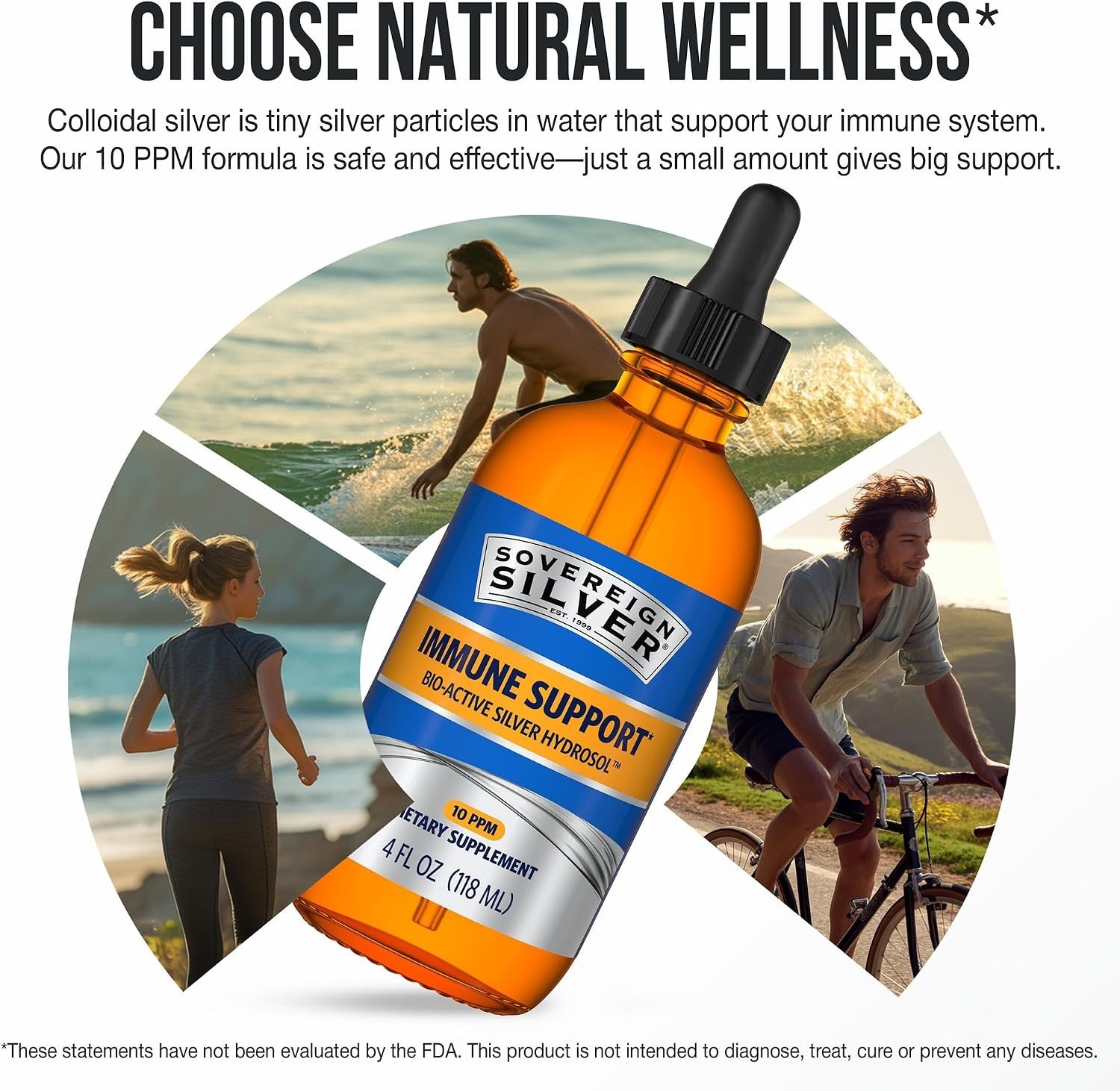 -Active Silver Hydrosol: Pure Immune Support with 10 PPM Colloidal Silver