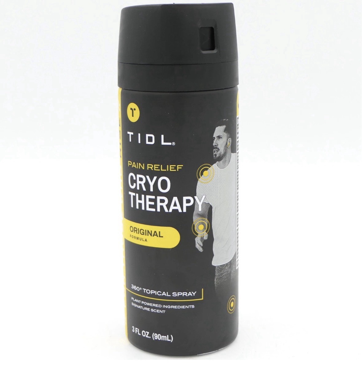 TIDL Pain Relief Cryo Therapy Original Formula 360 Topical Spray 3 oz Exp 06/28