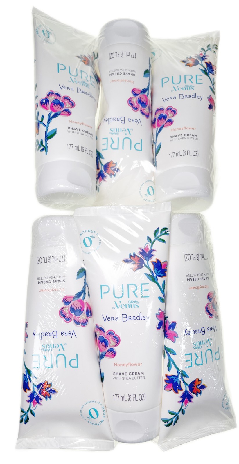 Vera Bradley Honeyflower Shave Cream 6 Tubes Gillette Venus 2020 Procter Gamble
