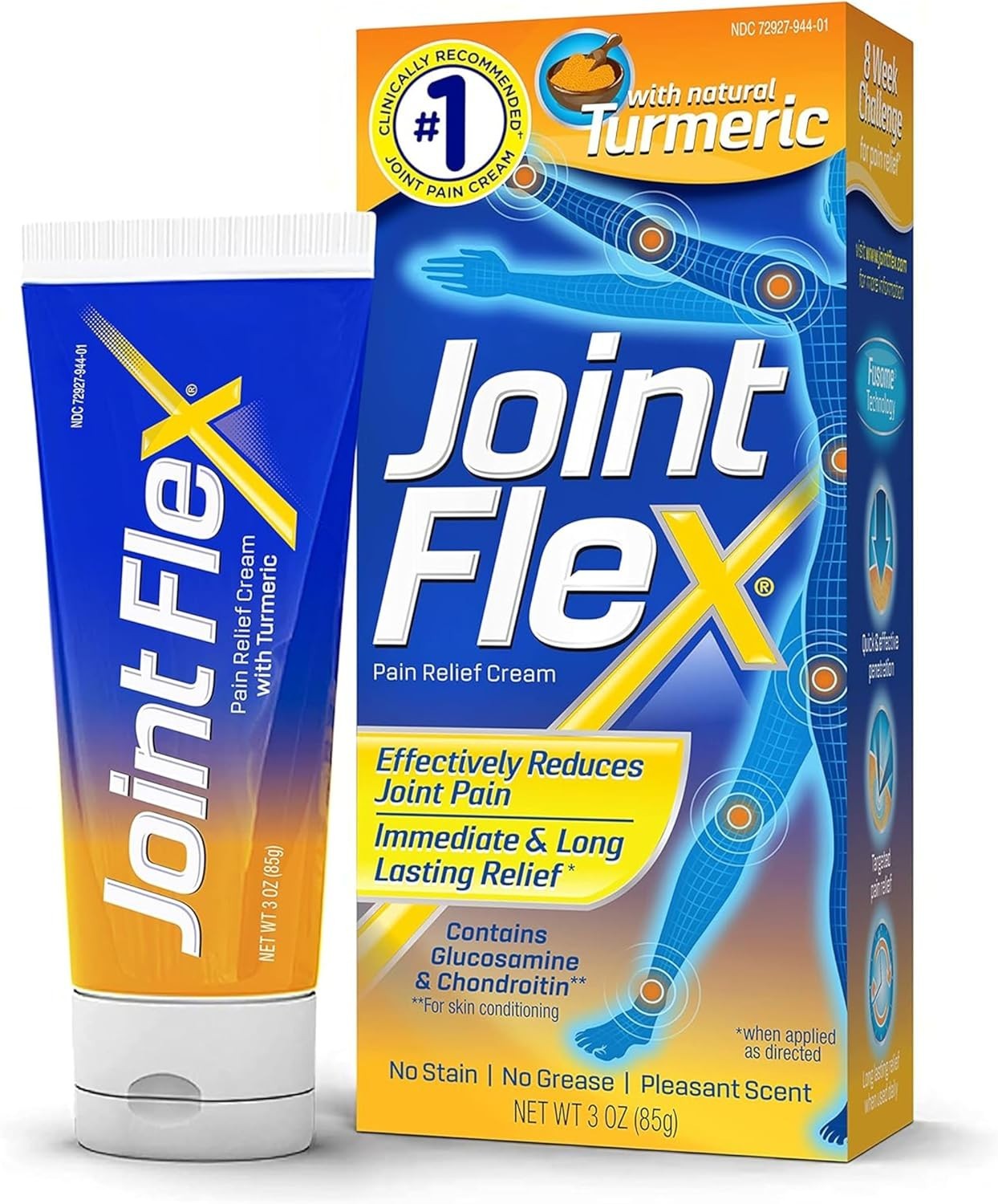 JOINTFLEX Pain Relief Cream with Turmeric Arthritis Pain Relief Joint Pain Re…