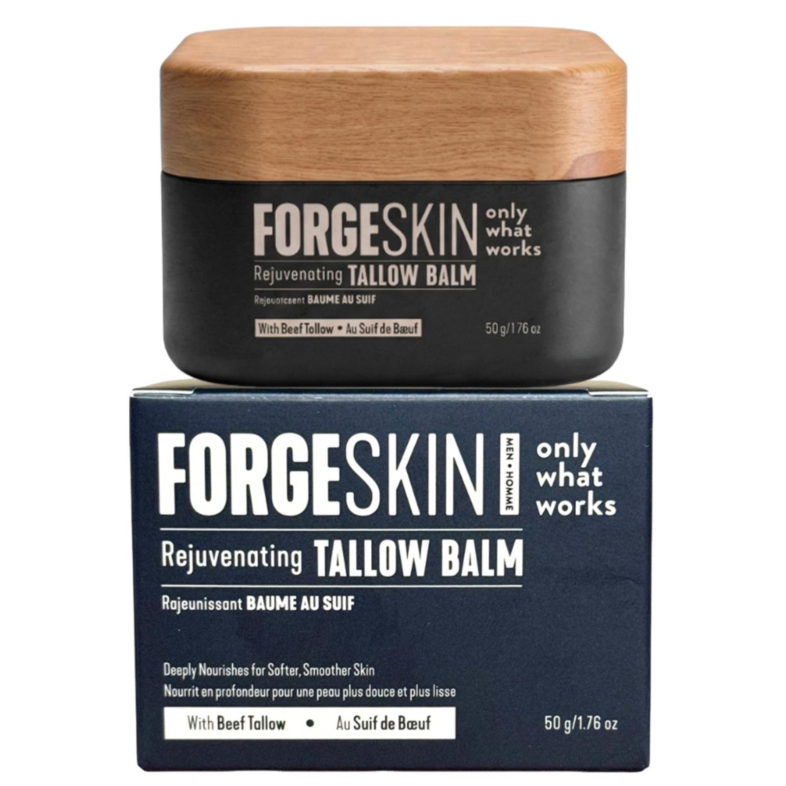 Forge Skin Men’s Beef Tallow Face Balm Cream 50g New Formula Free Shipping