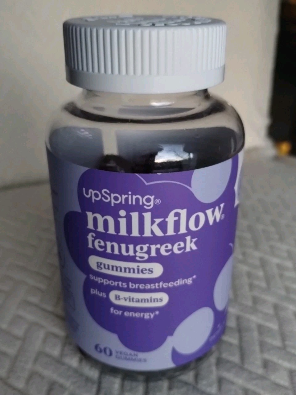 UpSpring Milkflow Fenugreek ~ 60 Gummies ~ exp 08/2026 ~ NEW SEALED & FREE SHIP