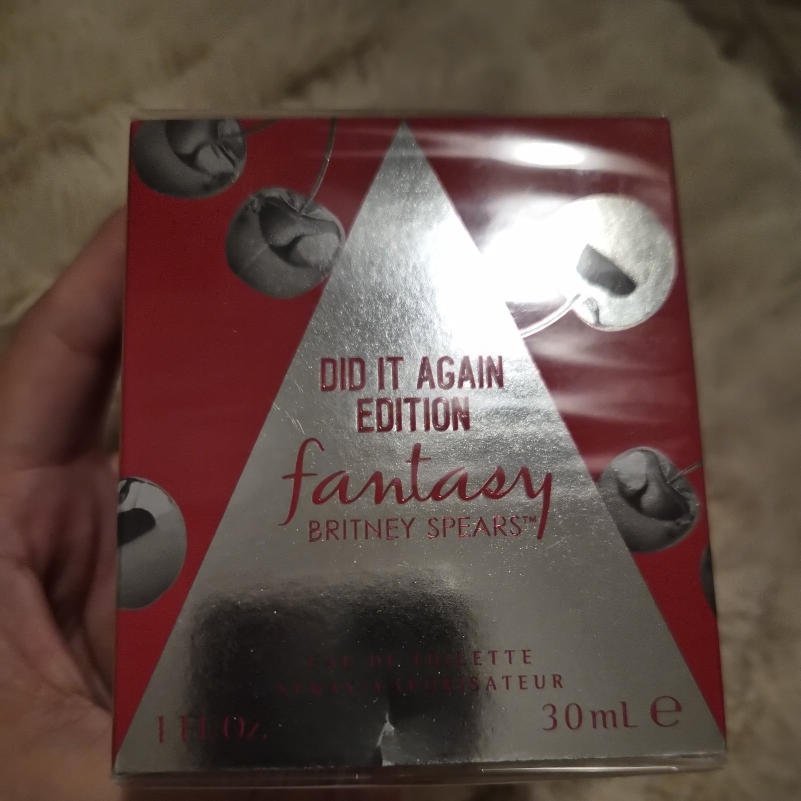 30ml Britney Spears Fantasy Did It Again Edition EDT 1 Fl Oz 30 mL SEALED NEW