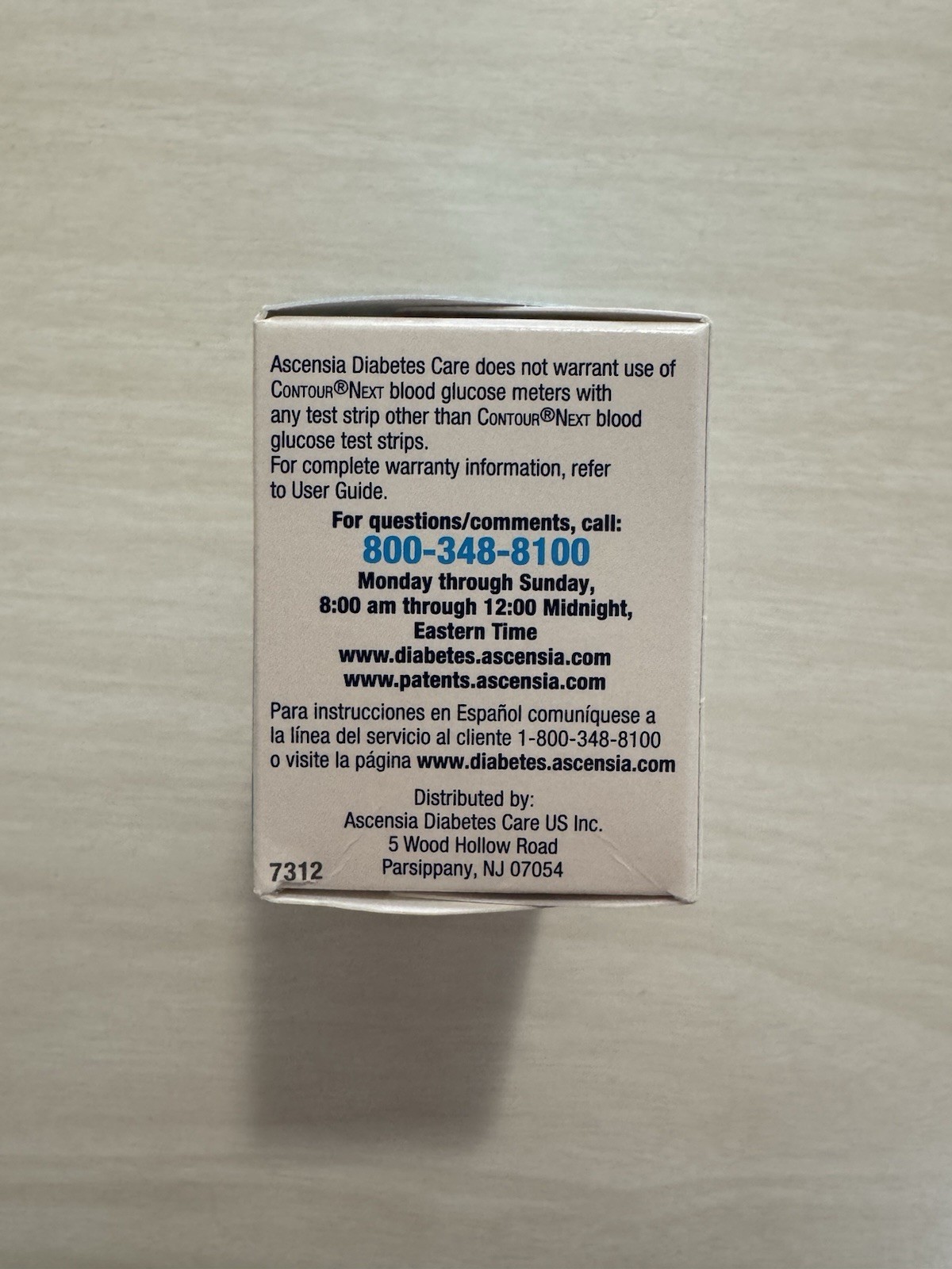 NEW Sealed Contour Next Blood Glucose Test Strips 100ct No Coding Exp 2027-05-31