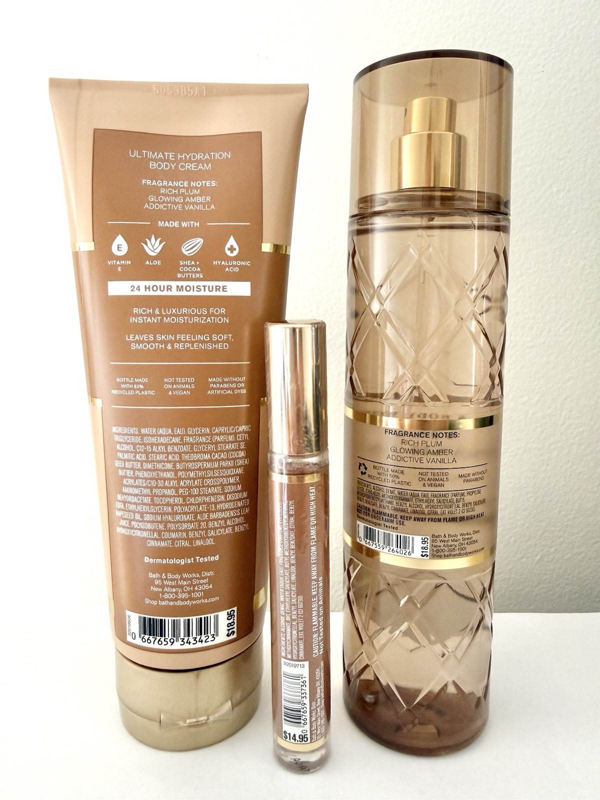 Bath and Body Works Viva Vanilla Everyday Luxuries Bundle – Kayali Dupe NEW