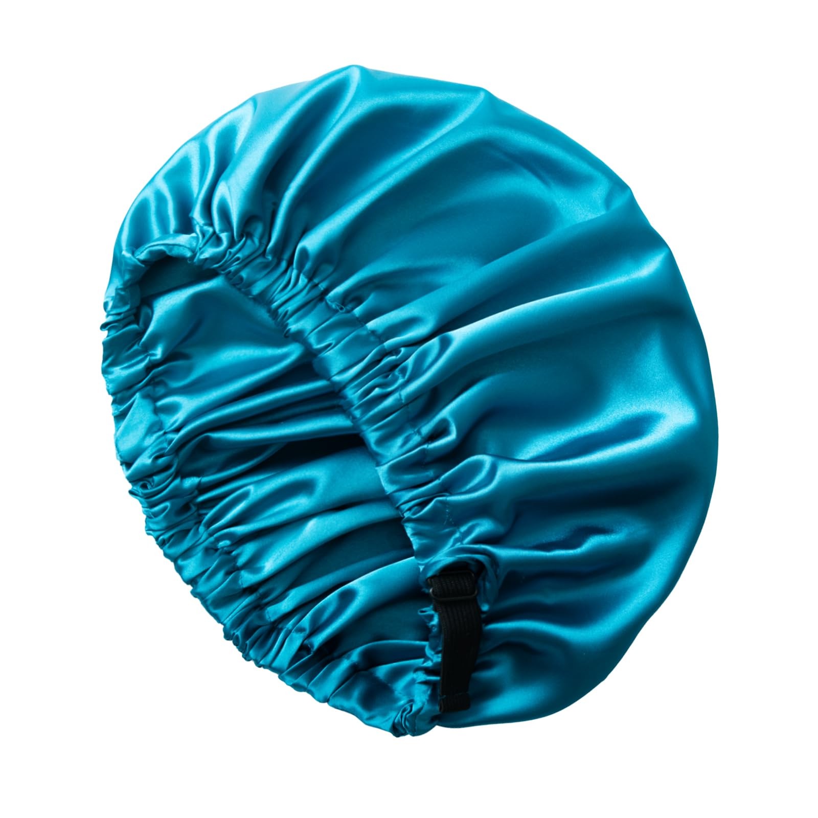 NVNAN Silk Bonnet for Sleeping Women,Adjustable Satin One Size, Blue