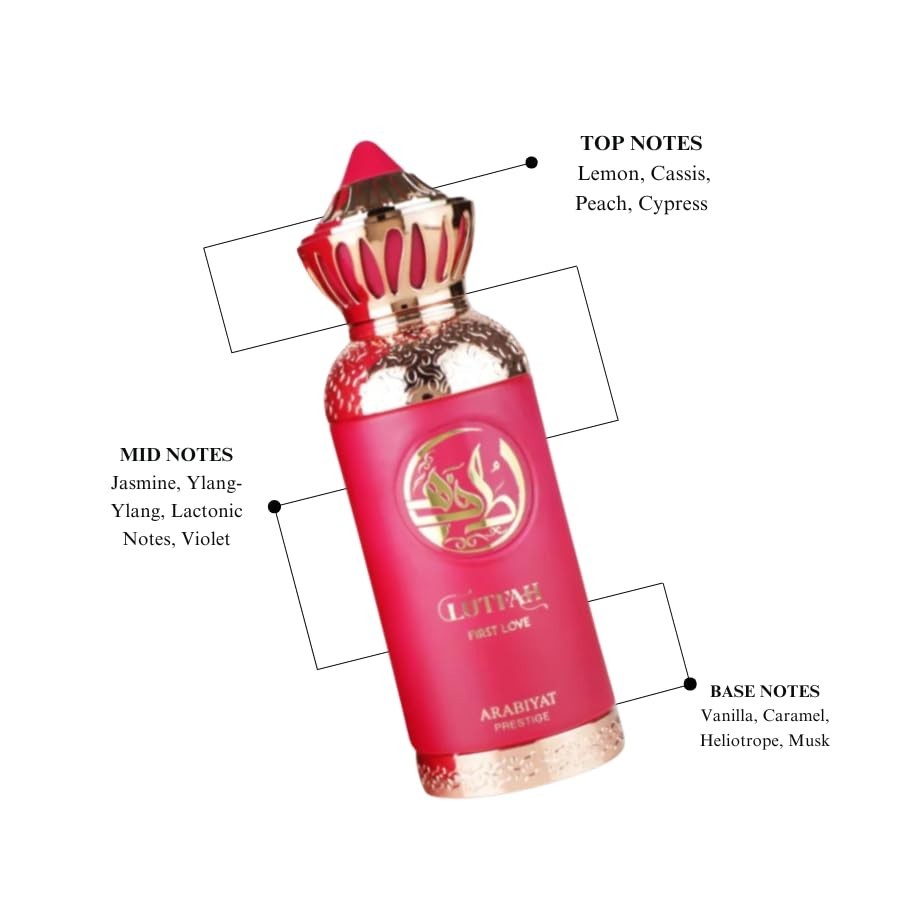 ARABIYAT PRESTIGE LUTFAH FIRST LOVE EAU DE PARFUM 2.7FL.OZ | 80ML