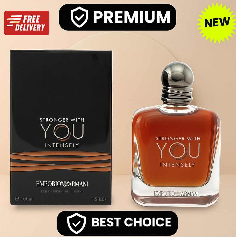 Stronger With You Intensely 3.3oz EDP for Men New & Sealed Box