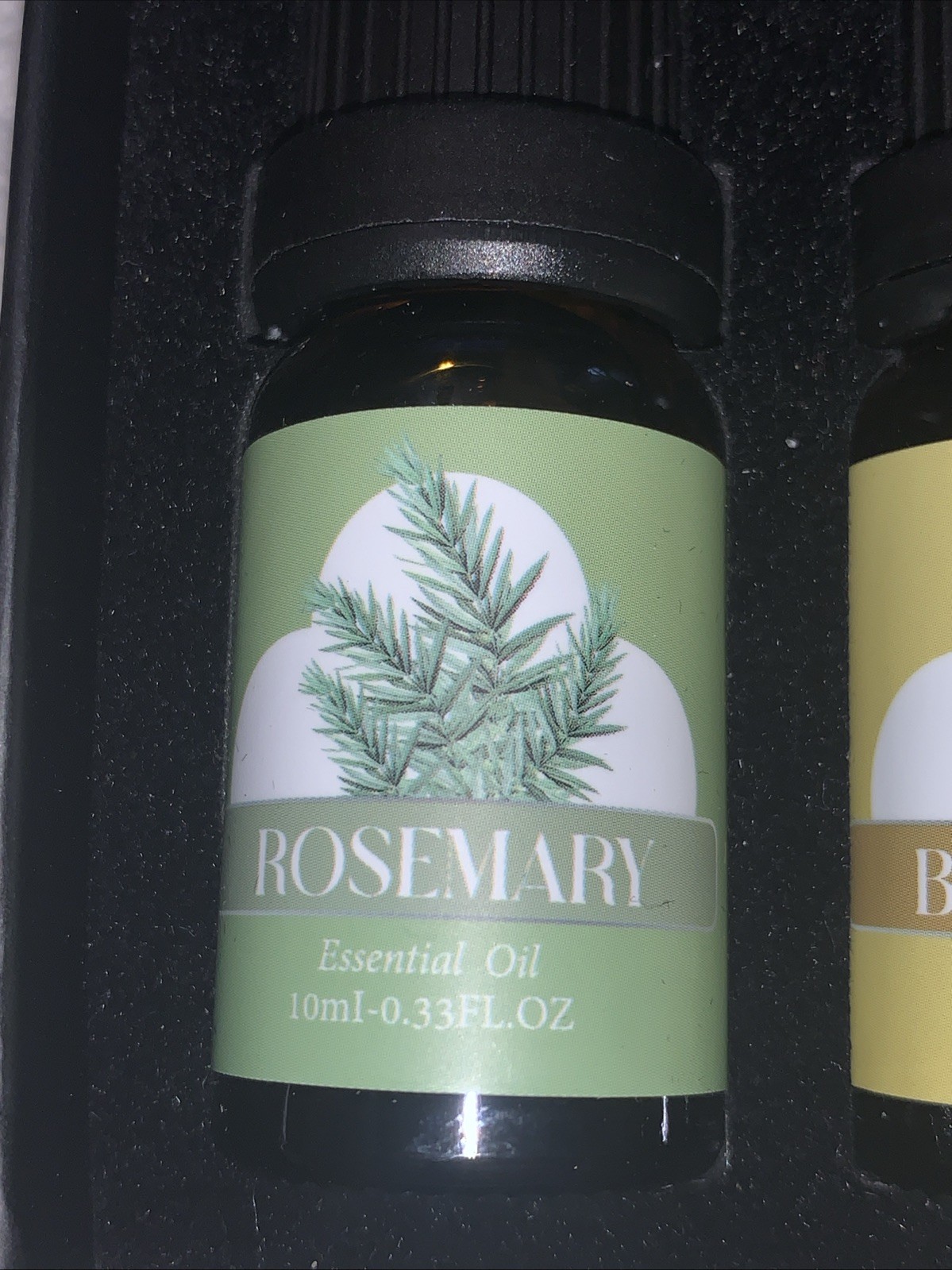 10 ML Pure Essential Oils 6 Ct Rosemary Bergamot,Lavender,Rose,Mint,Tea Tree