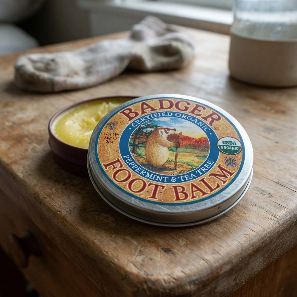 All-Natural Foot Moisturizer – Refreshing Peppermint & Tea Tree, 2 oz