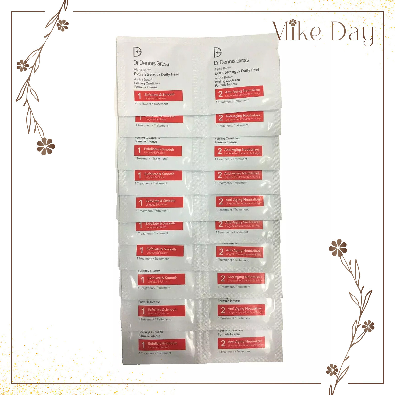 Dr. Dennis Gross Alpha Beta Extra Strength Daily Peel Pads x 10 pcs Exp: 11/2026