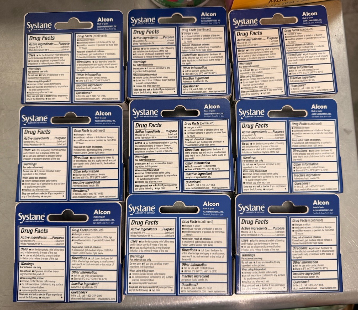 Systane Nighttime Eye Ointment | 3.5g Tube | Severe Dry Eye Relief Exp 2028+