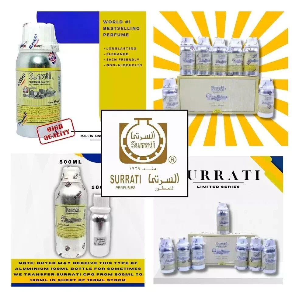 Surrati OUD COLLECTION Concentrated Perfume Oil Attar 100ML Lasting Fragrance