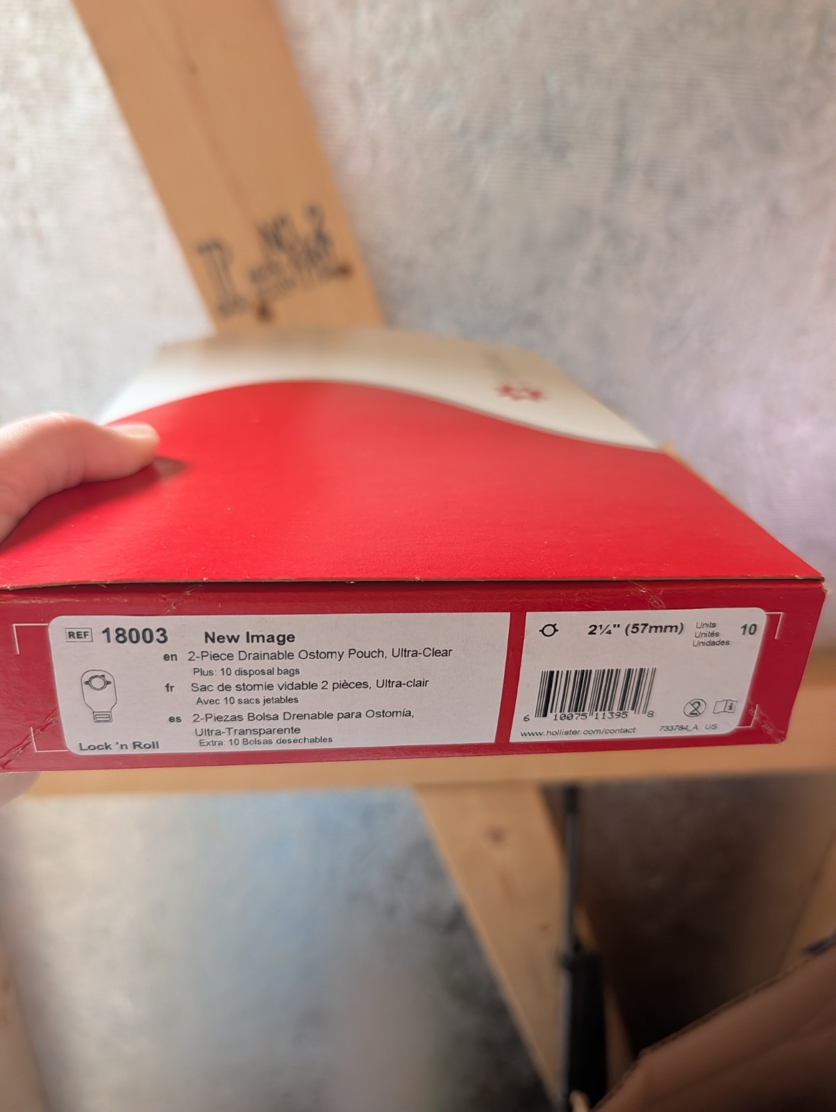 Hollister Ostomy Bags Box Of 10 Brand New
