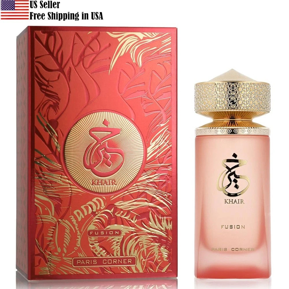 Paris Corner Khair Fusion Eau De Parfum, 3.4 Oz