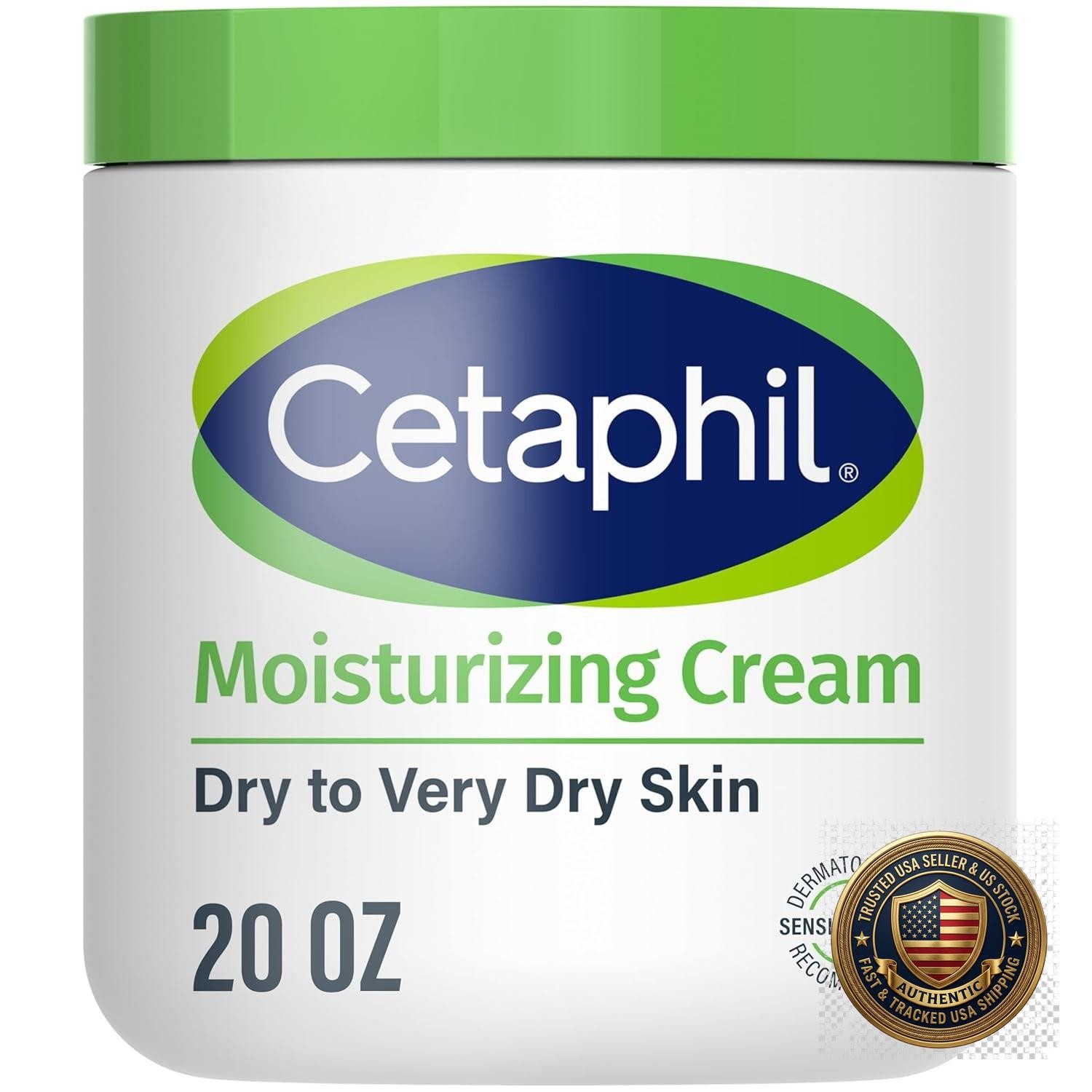 Face Body Moisturizer Cream Hydrating Dry Sensitive Skin 20oz