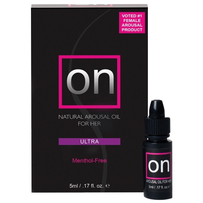 ON ULTRA Natural Arousal Oil For Her Clitoral Orgasm Enhancement Sensuva 5ml LG