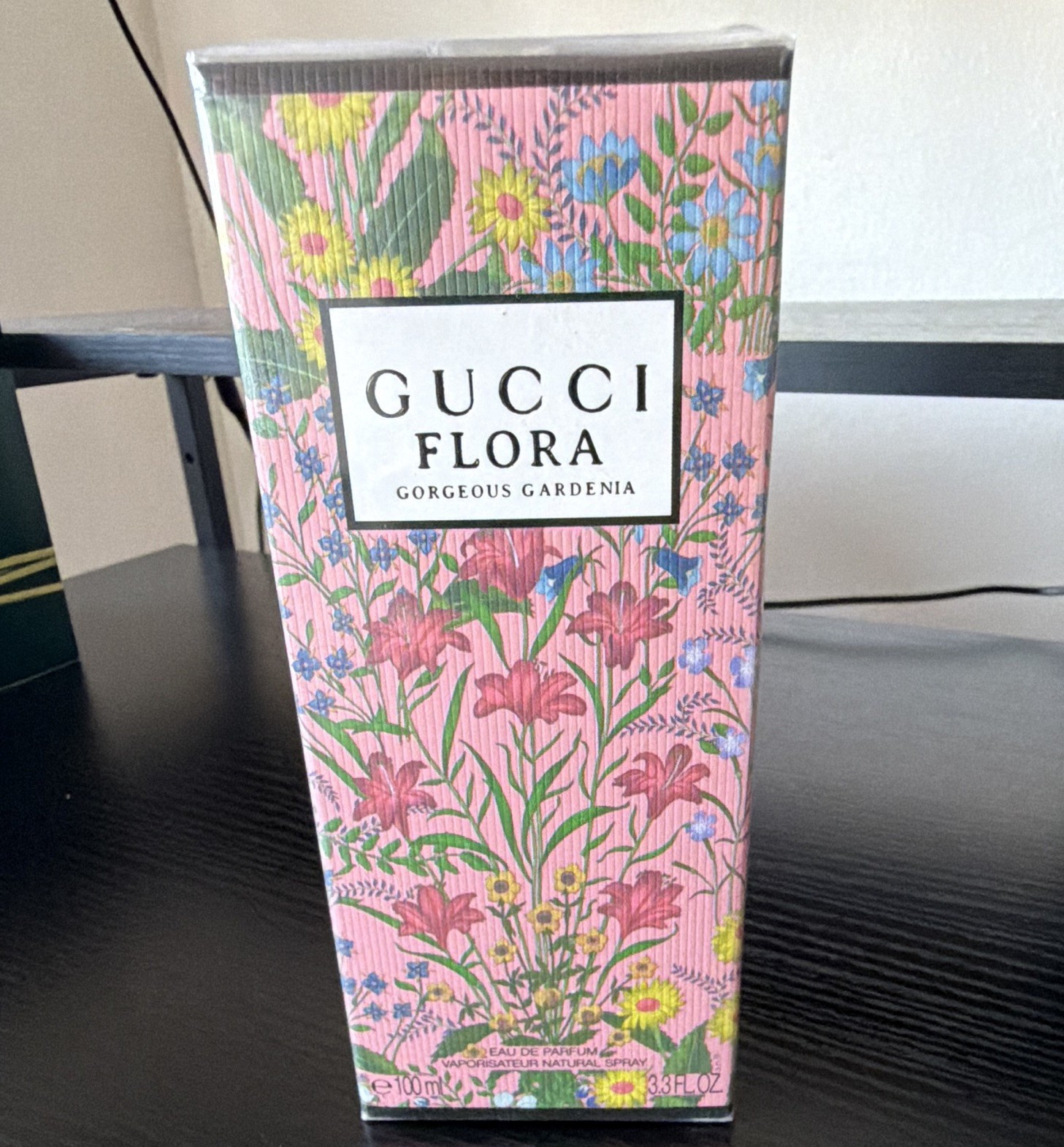 Gucci Flora Gorgeous Gardenia Eau de Parfum Spray, 3.3 fl oz Regular Size