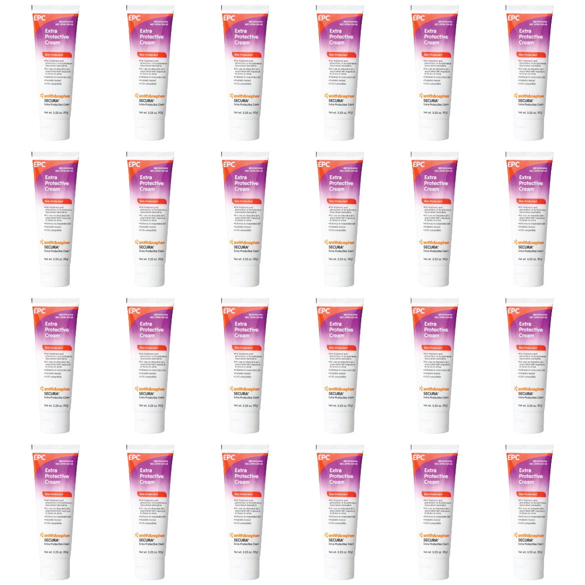 Smith & Nephew SECURA Extra Protective EPC Cream 3.25 Oz/Tubes- Case of 24 Tubes