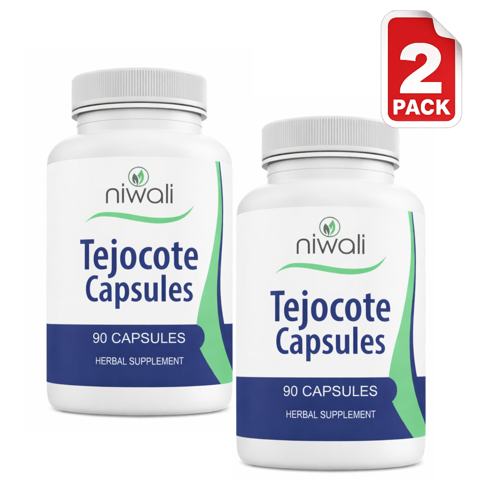 Niwali Tejocote Capsules Herbal Supplement for Weight Management pack of 2