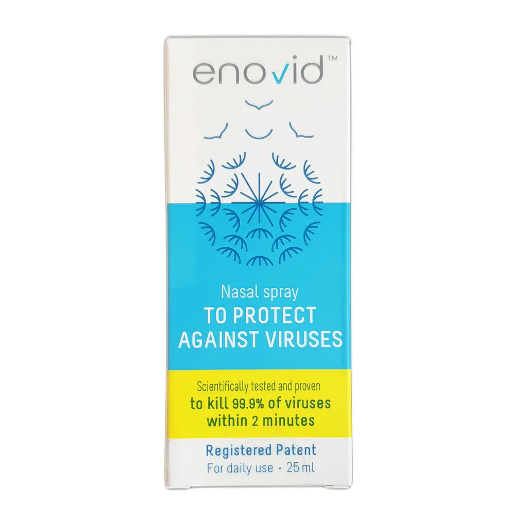 4-PACK Enovid SaNotize Nasal Spray Cleanser Powered by Nitric Oxide