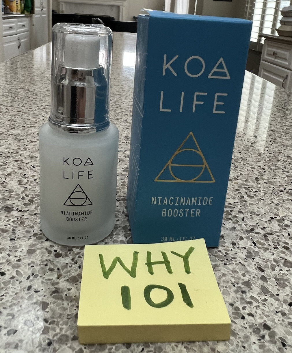 KOA LIFE NIACINIAMIDE BOOSTER 1oz/30mL FULL SIZE; Factory SEALED BNIB $34.95