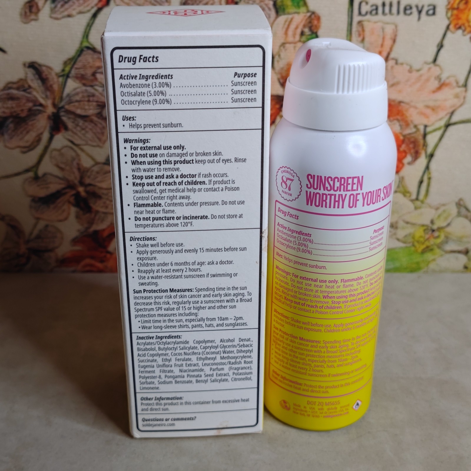 Sol De Janeiro Rio Radiance SPF 50 Body Spray Full Size 3.4oz Exp11/26 Sunscreen