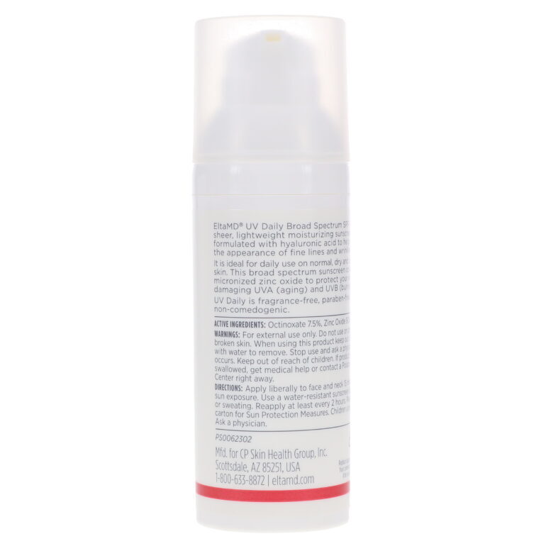 EltaMD UV Daily Sunscreen SPF 40 1.7oz – Hydrating Broad Spectrum, Untinted