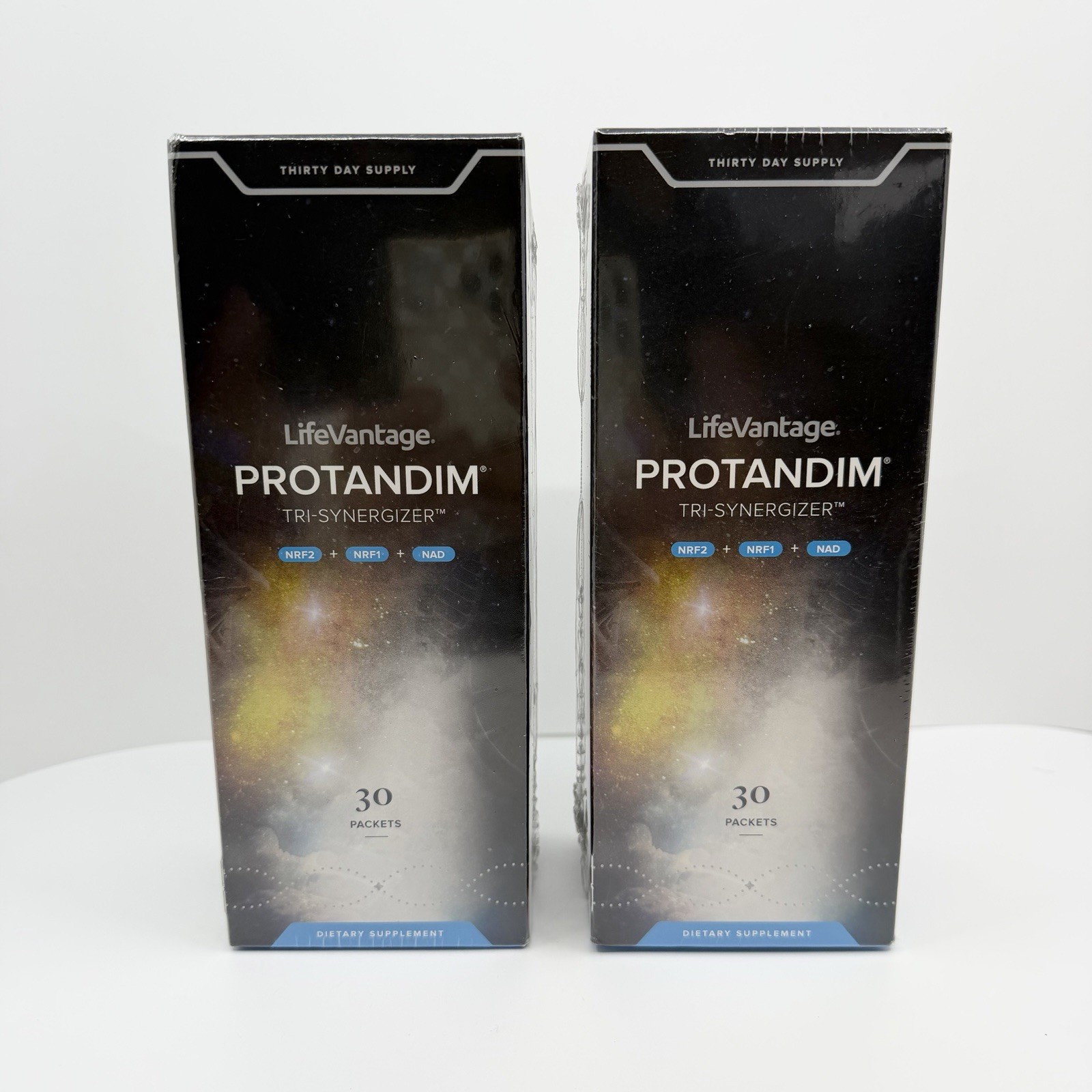2 PACK Protandim Tri Synergizer NRF1 NRF2 NAD 30 Day Supply Best By 05/2026