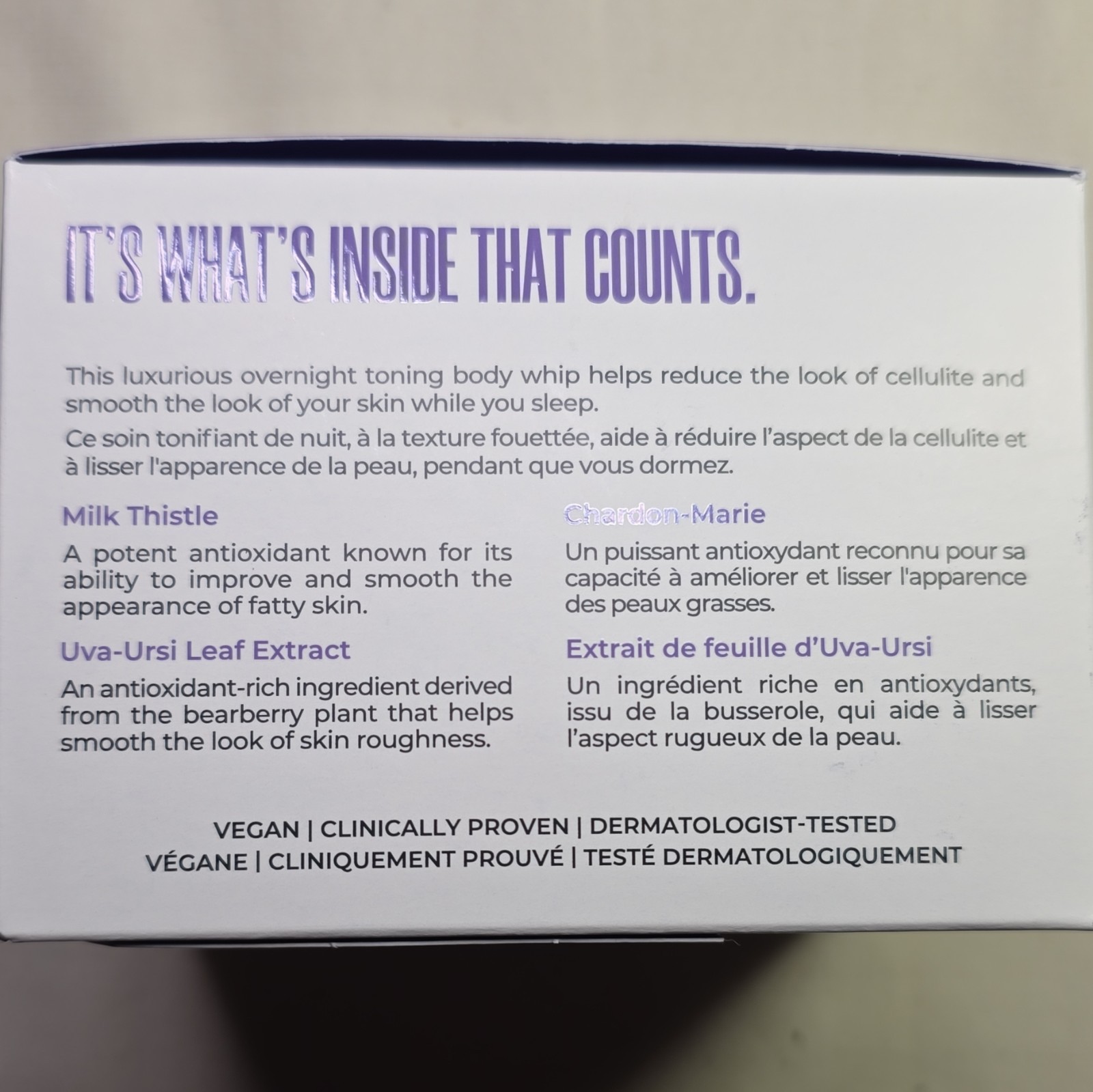 Maëlys Get-Dreamy Overnight Toning Body Whip Vegan Dermatologist-Tested 6.8