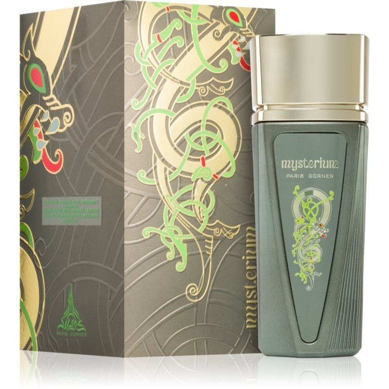 Paris Corner Mysterium Eau De Parfum Spray 3.4 Oz Men | Woody Spicy Fragrance