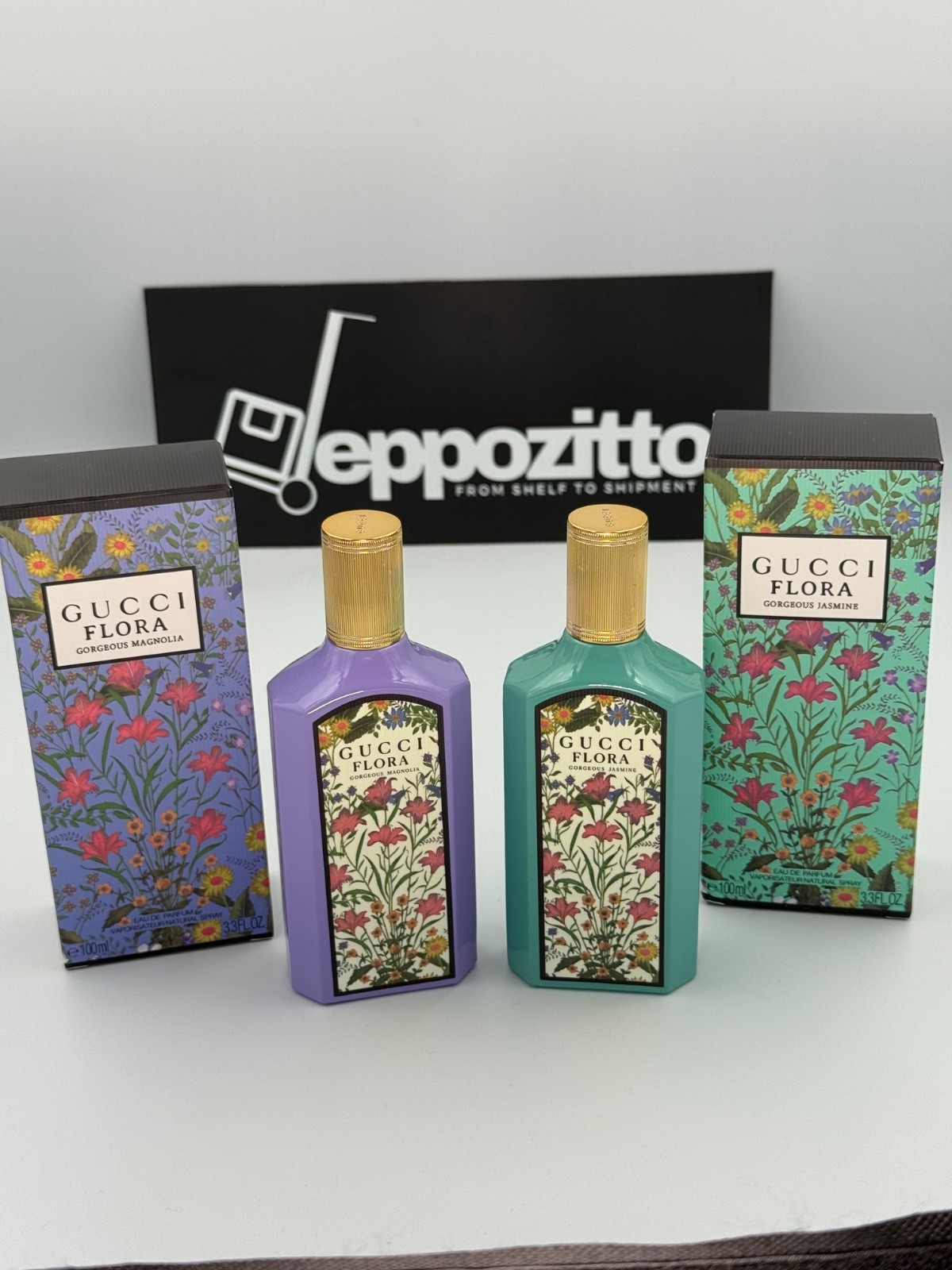 GUCCI Flora Gorgeous Magnolia & Jasmine Women’s Spray EDP 3.4 oz 100 ml