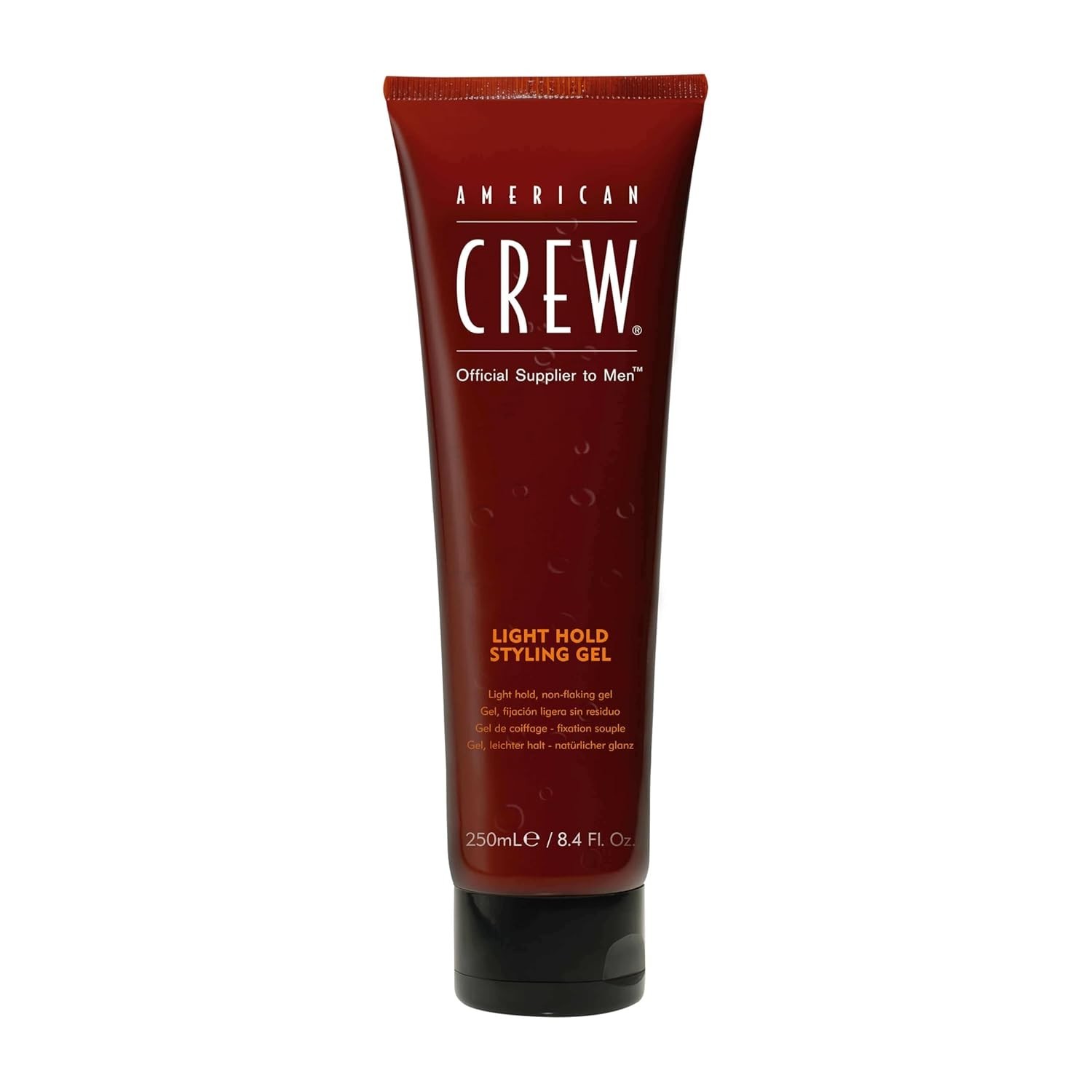American Crew Men’s Hair Gel, Light Hold with Low Shine, 8.4 Fl Oz