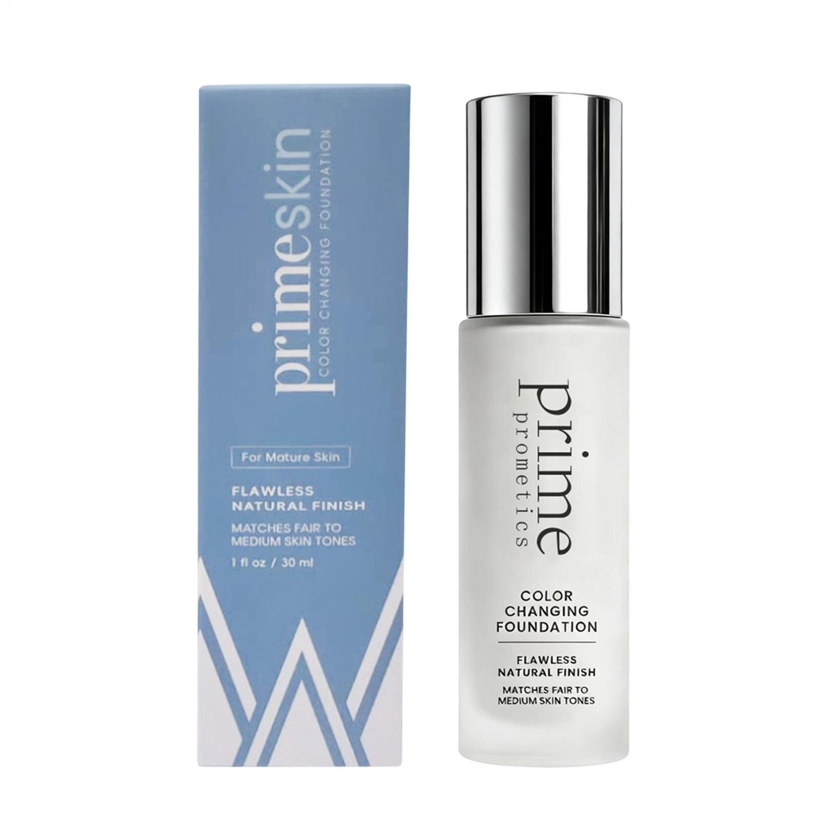 Prime Prometics Color Changing Foundation 30ml Natural Waterproof Sweatproof